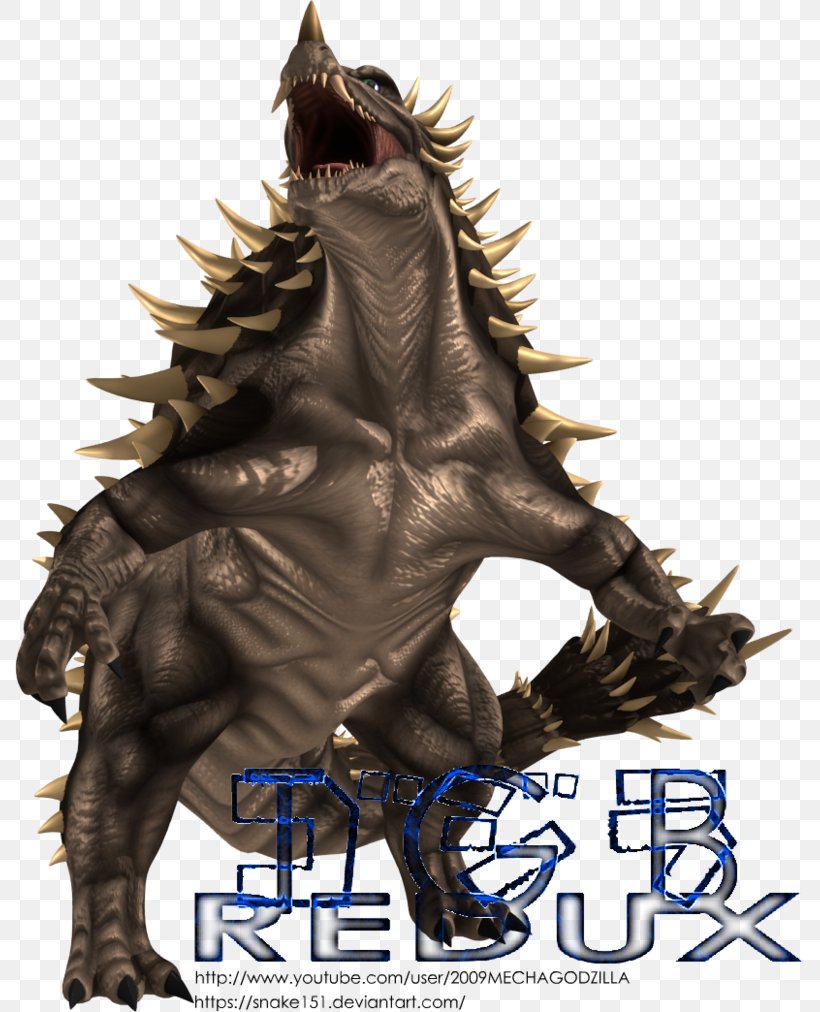 Godzilla Anguirus Toho Co., Ltd. Design Redux, PNG, 790x1012px, 3d Rendering, Godzilla, Anguirus, Closing Credits, Episode Download Free