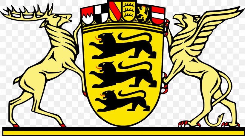 Coat Of Arms Of Baden-Württemberg States Of Germany Flag Of Baden-Württemberg, PNG, 1280x714px, States Of Germany, Area, Cartoon, Coat Of Arms, Coat Of Arms Of Germany Download Free