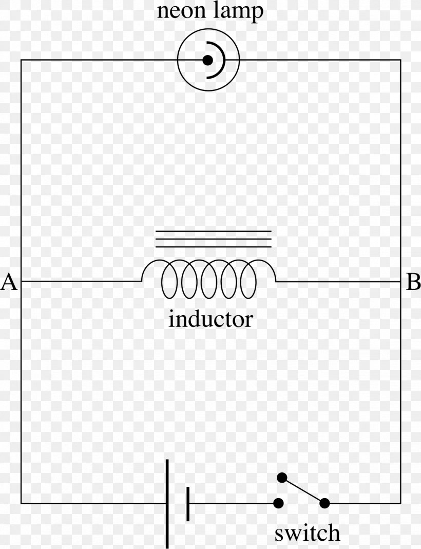 Inductance Electricity Electromagnetic Induction Inductor Electromagnetic Coil, PNG, 1232x1606px, Inductance, Ampere, Area, Black, Black And White Download Free