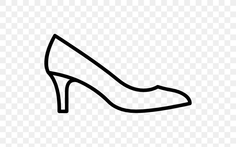 High-heeled Shoe Clothing Footwear SAS, PNG, 512x512px, Highheeled Shoe, Area, Basic Pump, Black, Black And White Download Free