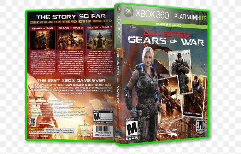 Xbox 360 Gears Of War 3 Gears Of War: Ultimate Edition Gears Of War 4, PNG, 700x525px, Xbox 360, Action Figure, Gears Of War, Gears Of War 3, Gears Of War 4 Download Free