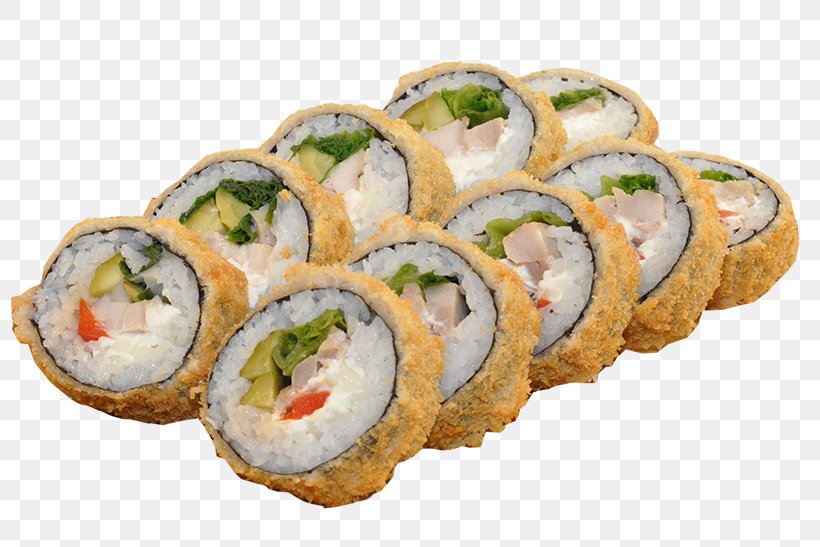 California Roll Makizushi Gimbap Sushi Tempura, PNG, 800x547px, California Roll, Appetizer, Asian Food, Cheese, Chicken Download Free