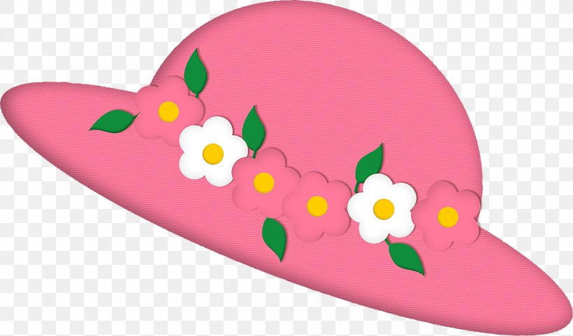 Clip Art Hat Pink M Flower, PNG, 1581x931px, Hat, Cap, Flower, Headgear, Magenta Download Free