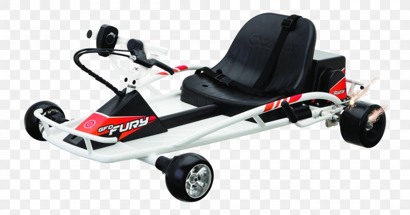 Electric Go-kart Razor USA LLC Speed Car, PNG, 2000x1052px, Gokart, Battery, Battery Pack, Car, Chassis Download Free