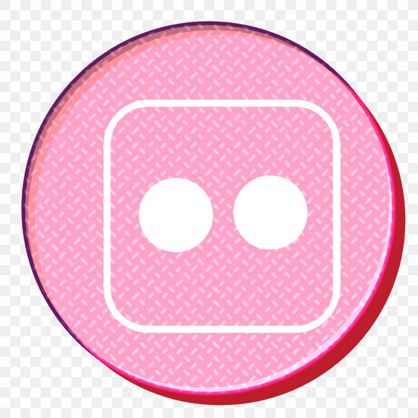 Flickr Icon Media Icon Rs Icon, PNG, 1090x1090px, Flickr Icon, Media Icon, Pink, Rs Icon, Smile Download Free