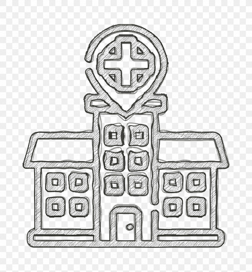 Hospital Icon City Icon Healthcare And Medical Icon, PNG, 1160x1252px, Hospital Icon, City Icon, Coloring Book, Healthcare And Medical Icon, Line Download Free