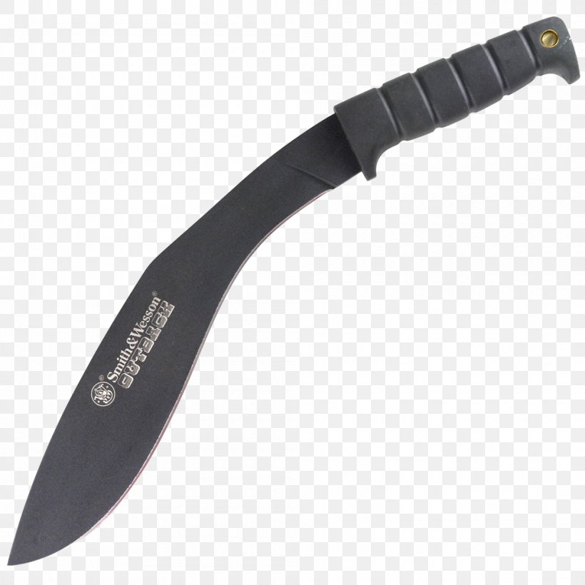 Knife Kukri Machete Smith & Wesson Scabbard, PNG, 1000x1000px, Knife, Blade, Bowie Knife, Cold Weapon, Combat Knife Download Free