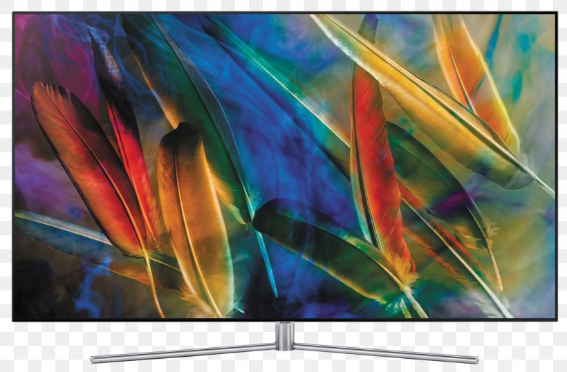 Quantum Dot Display Ultra-high-definition Television 4K Resolution Samsung Smart TV, PNG, 2048x1346px, 4k Resolution, Quantum Dot Display, Computer Monitor, Display Device, Flat Panel Display Download Free
