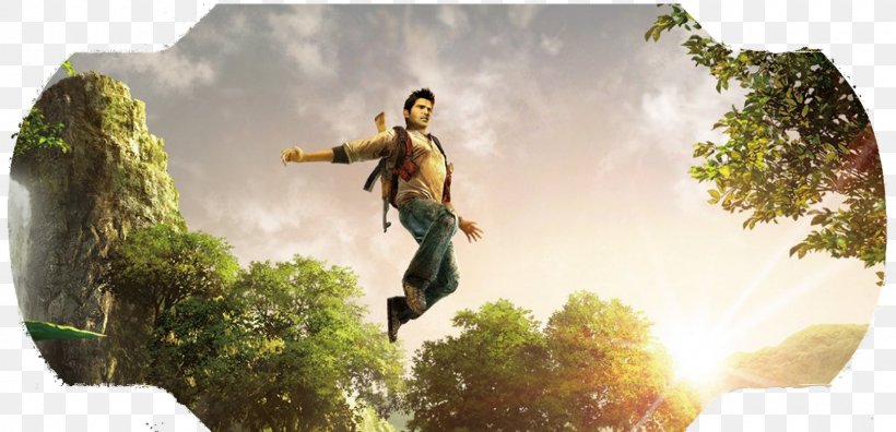 Uncharted: Golden Abyss Uncharted: The Nathan Drake Collection PlayStation 4 God Of War II, PNG, 1600x774px, Uncharted Golden Abyss, Game, God Of War Ii, Grass, Nathan Drake Download Free
