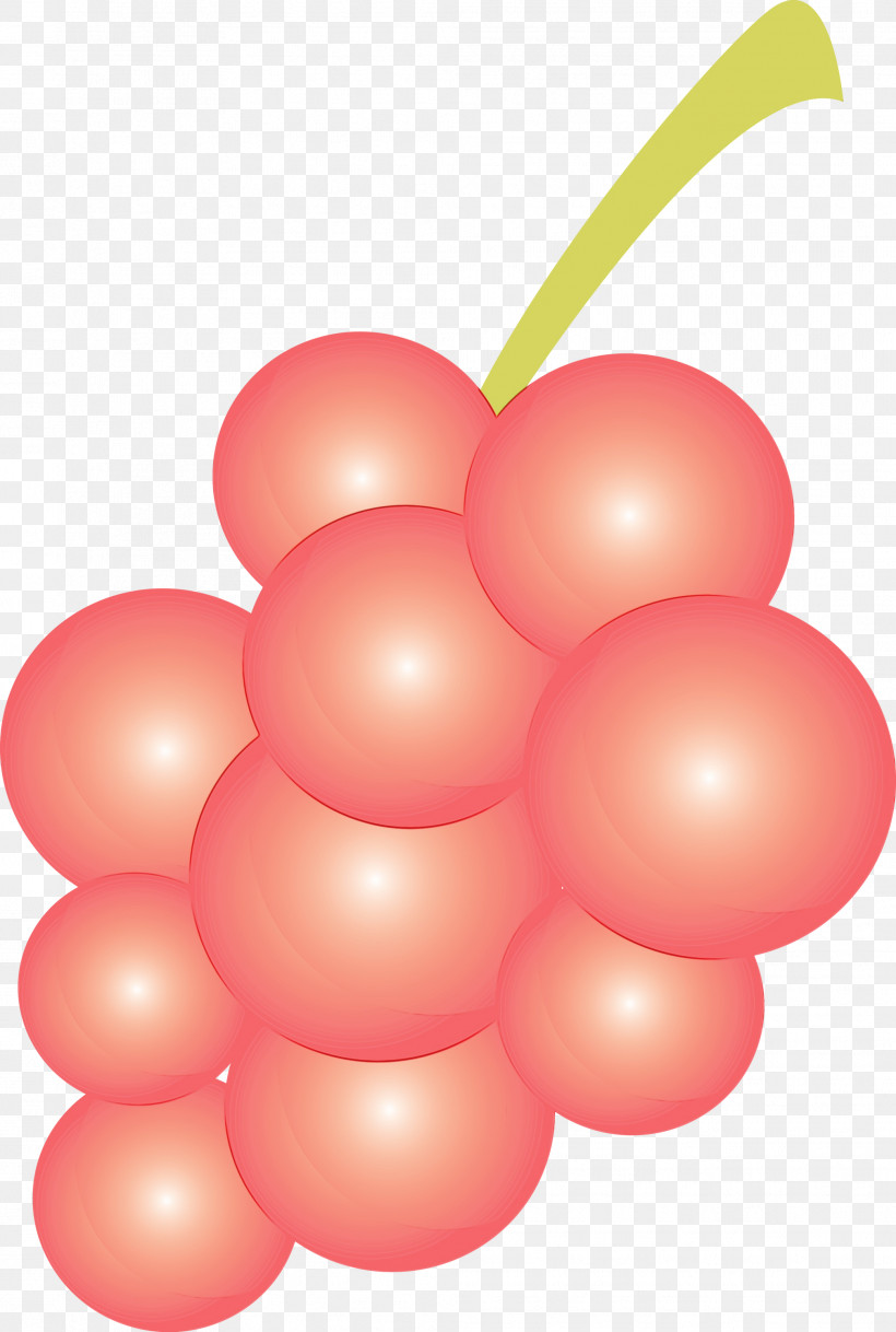 Grape Balloon, PNG, 2018x2999px, Watercolor, Balloon, Grape, Paint, Wet Ink Download Free