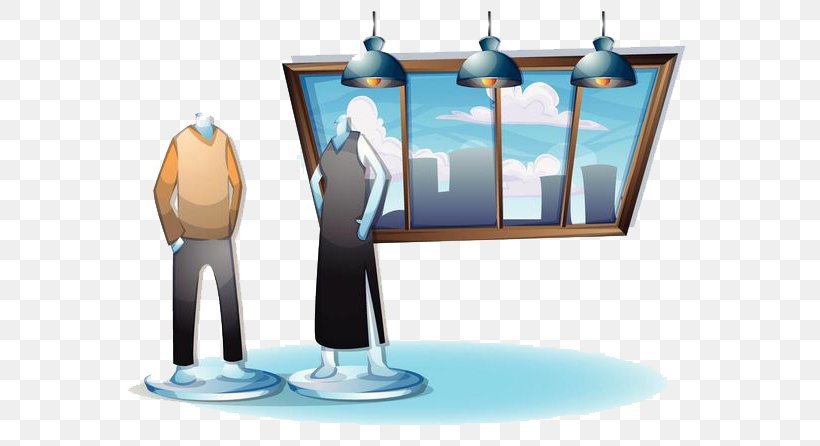 Clothing Cartoon Illustration, PNG, 600x446px, Clothing, Business, Cartoon, Changing Room, Communication Download Free