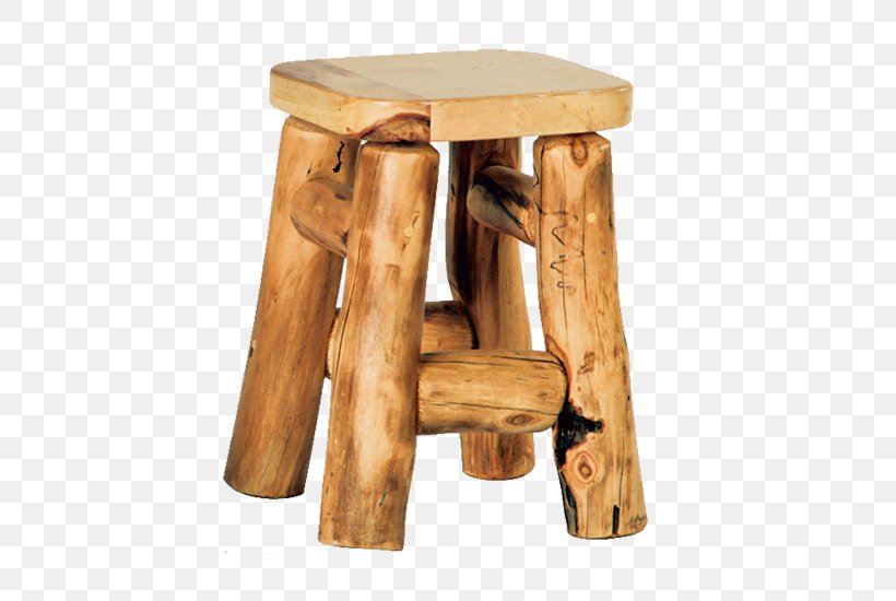 Footstool Log Furniture, PNG, 550x550px, Stool, Foot, Footstool, Furniture, Log Furniture Download Free