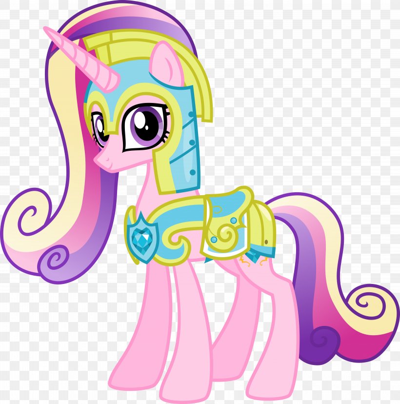 Pony Princess Cadance Pinkie Pie Princess Celestia Shining Armor, PNG, 5578x5636px, Watercolor, Cartoon, Flower, Frame, Heart Download Free