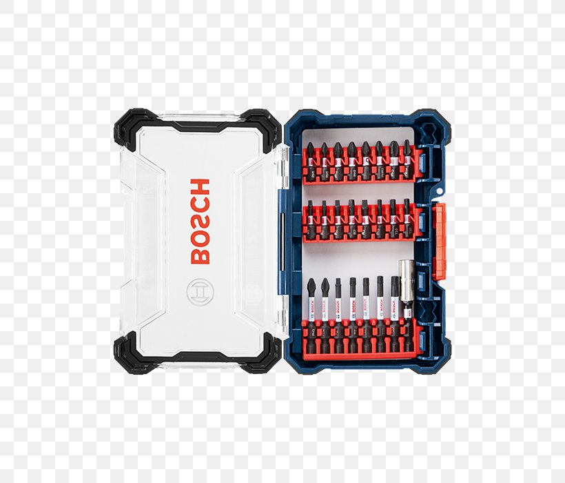 Screwdriver Robert Bosch GmbH Tool Augers Impact Driver, PNG, 500x700px, 51 Piece Screwdriver Bit Set, Screwdriver, Augers, Bit Array, Bosch Power Tools Download Free