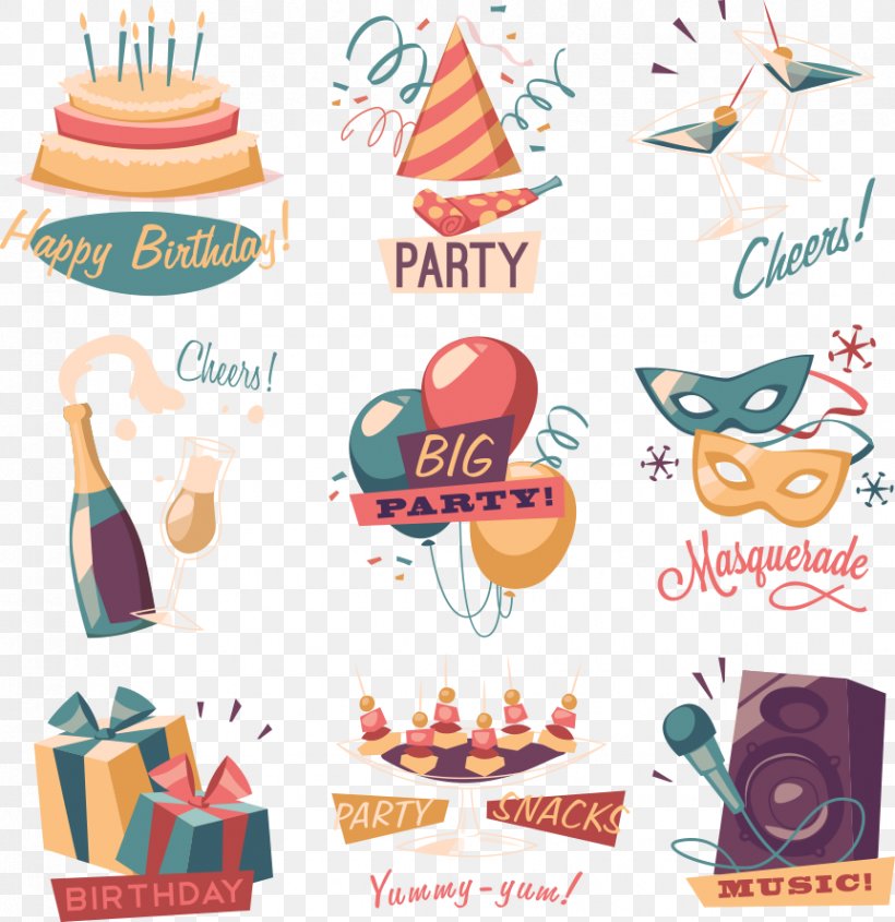 Vector Birthday Tag, PNG, 862x889px, Birthday Cake, Artwork, Birthday, Christmas, Clip Art Download Free