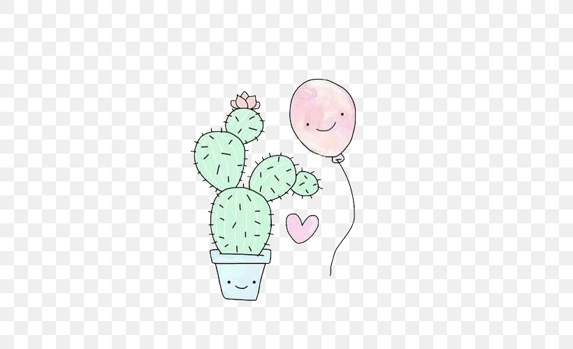 Watercolor Painting Cactaceae Illustration, PNG, 500x500px, Watercolor, Cartoon, Flower, Frame, Heart Download Free