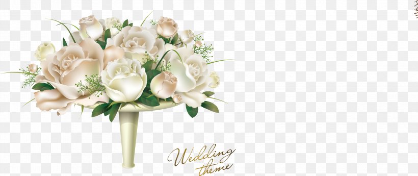 Wedding Invitation Clip Art, PNG, 3354x1414px, Wedding Invitation, Artificial Flower, Bride, Color, Cut Flowers Download Free