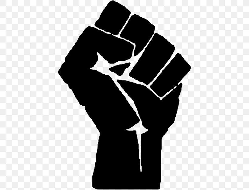 African-American Civil Rights Movement Raised Fist Black Power Social Movement Symbol, PNG, 440x626px, Raised Fist, African American, Black, Black And White, Black Panther Party Download Free