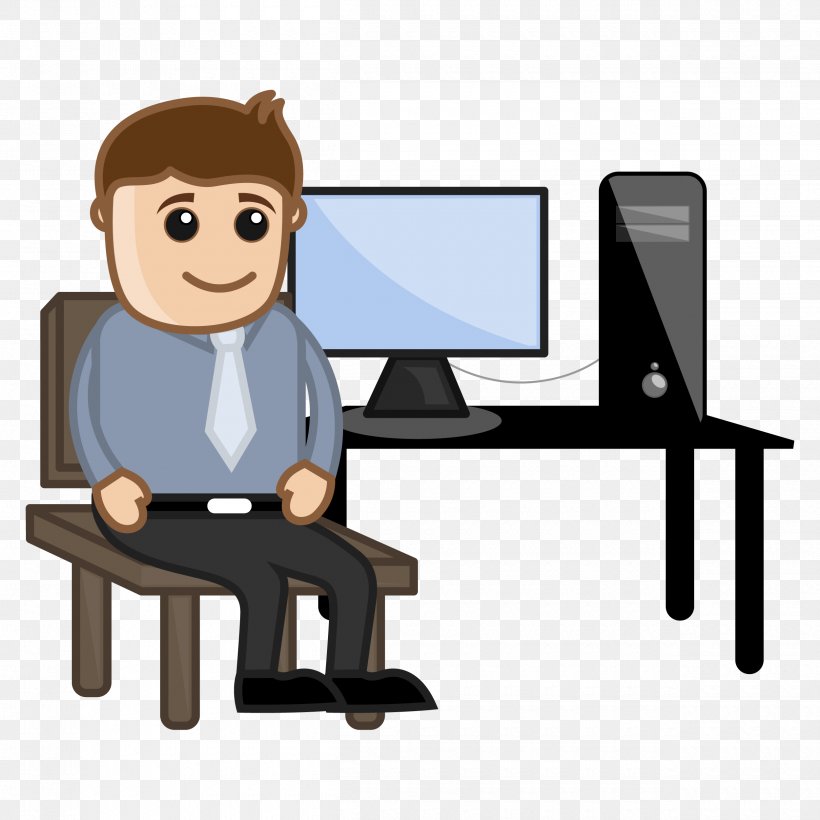 Cartoon Drawing Office & Desk Chairs, PNG, 2500x2500px, Cartoon, Bench, Business, Chair, Communication Download Free