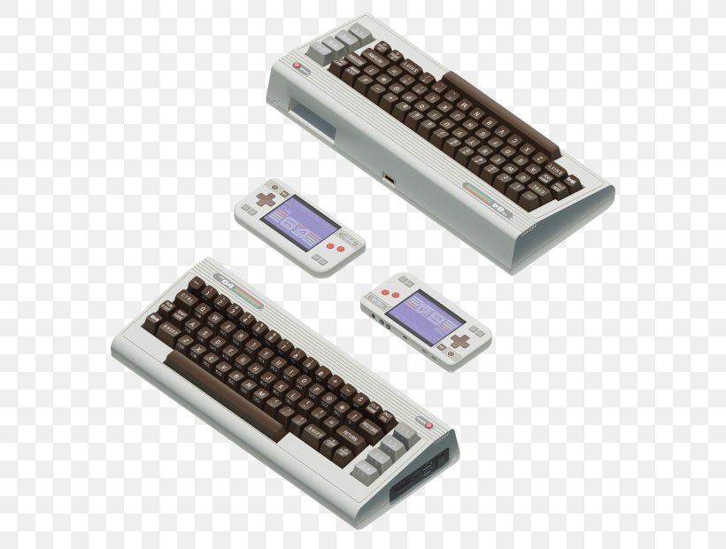 Commodore 64 Handheld Game Console Video Game Consoles Computer Retrogaming, PNG, 620x620px, Commodore 64, Commodore International, Computer, Computer Component, Computer Keyboard Download Free