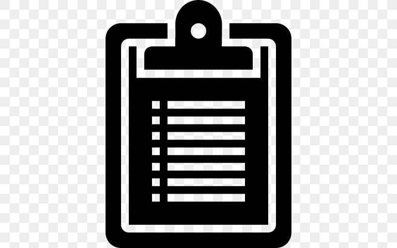 Clipboard, PNG, 512x512px, Clipboard, Black And White, Brand, Computer Software, Document Download Free