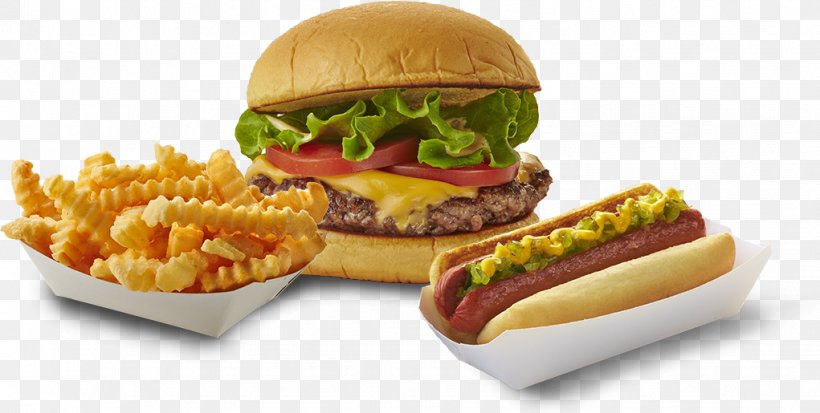 French Fries Cheeseburger Hamburger Whopper Buffalo Burger, PNG, 1021x515px, French Fries, American Food, Breakfast Sandwich, Buffalo Burger, Burger King Download Free