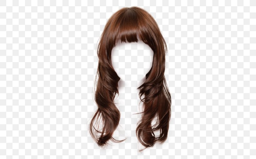Hairstyle Wig Long Hair, PNG, 512x512px, Hairstyle, Bangs, Bijin, Brown Hair, Capelli Download Free
