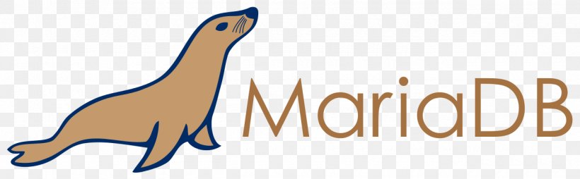 MariaDB MySQL Logo Brand, PNG, 1280x398px, Mariadb, Beak, Brand, Carnivoran, Carnivores Download Free