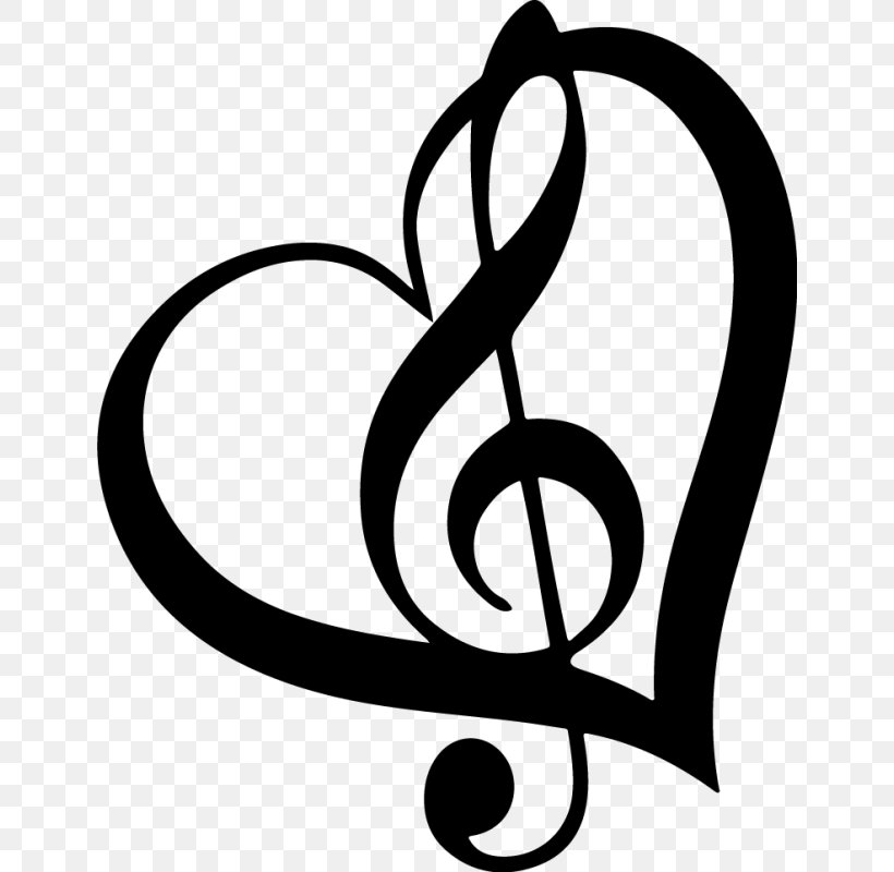 Musical Note Musical Notation Decal Clef, PNG, 800x800px, Watercolor, Cartoon, Flower, Frame, Heart Download Free