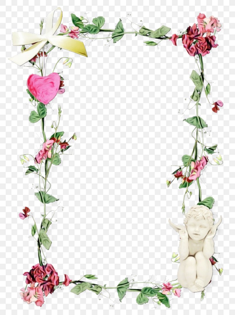 Pink Flower Frame, PNG, 800x1099px, Picture Frames, Film Frame, Floral Design, Flower, Flower Frame Download Free