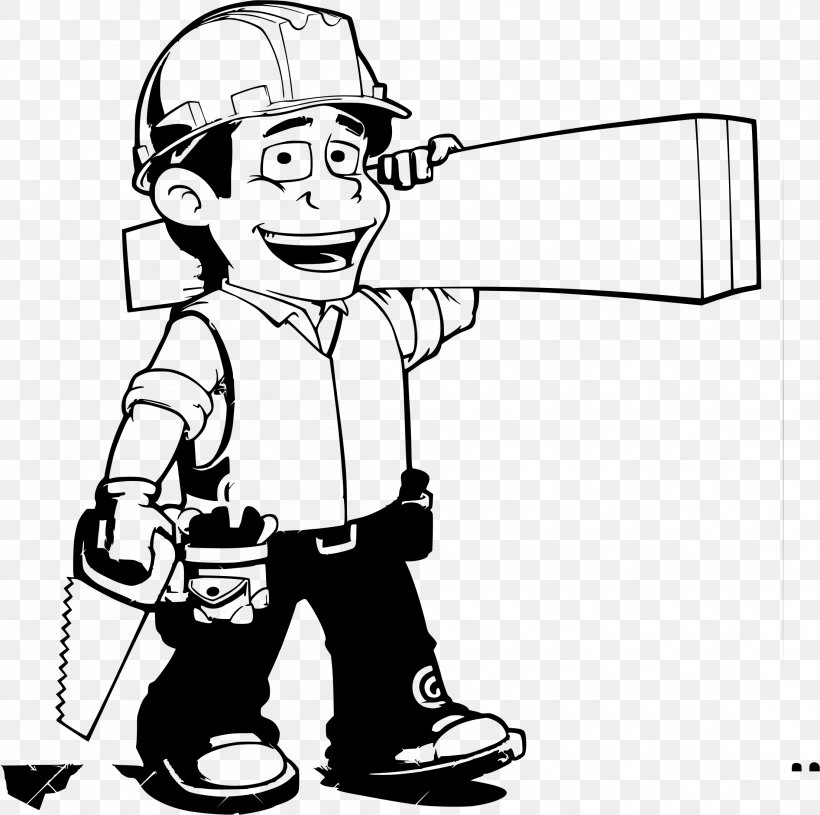 Carpenter Clip Art, PNG, 2207x2196px, Carpenter, Architectural Engineering, Area, Art, Black Download Free