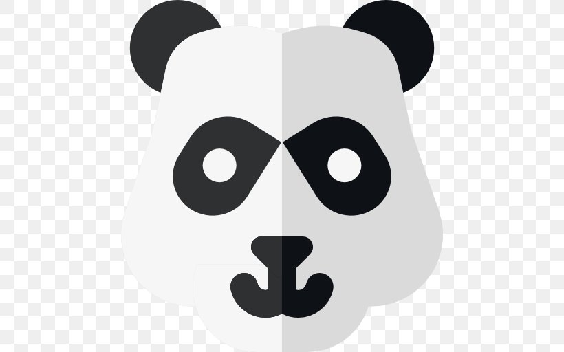 Giant Panda Bear Image Clip Art Animal, PNG, 512x512px, Giant Panda, Animal, Bear, Black And White, Cartoon Download Free