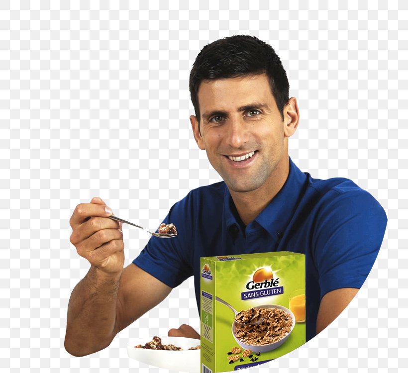 Novak Djokovic Celebrity Marketing Vegetarian Cuisine Gerblé, PNG, 750x750px, Novak Djokovic, Ambassador, Brand, Brand Ambassador, Celebrity Download Free