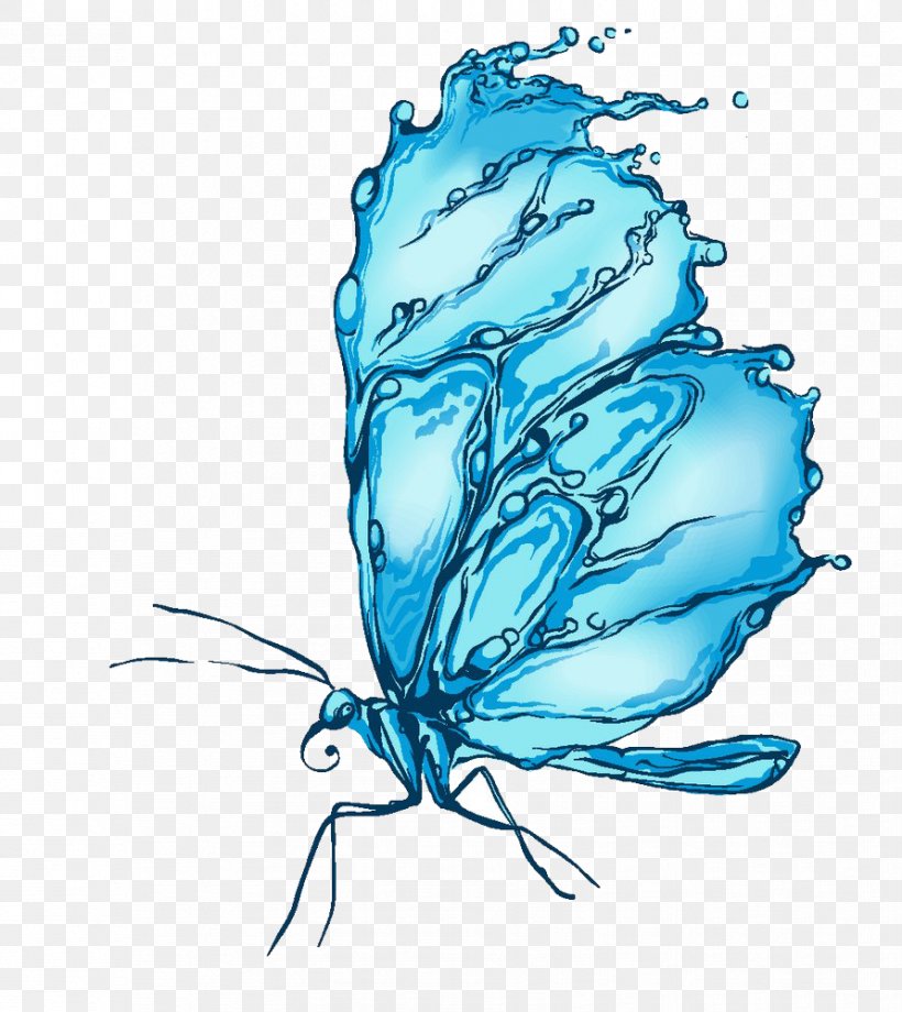 Blue Crystal Butterfly, PNG, 891x1000px, Butterfly, Aqua, Arthropod, Blue, Butterflies And Moths Download Free