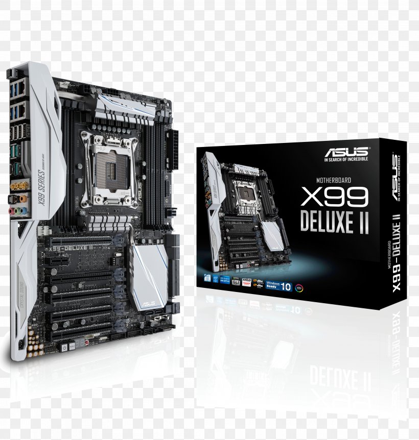 Intel X99 LGA 2011 Asus Motherboard, PNG, 4369x4598px, Intel, Asus, Atx, Computer Accessory, Computer Case Download Free