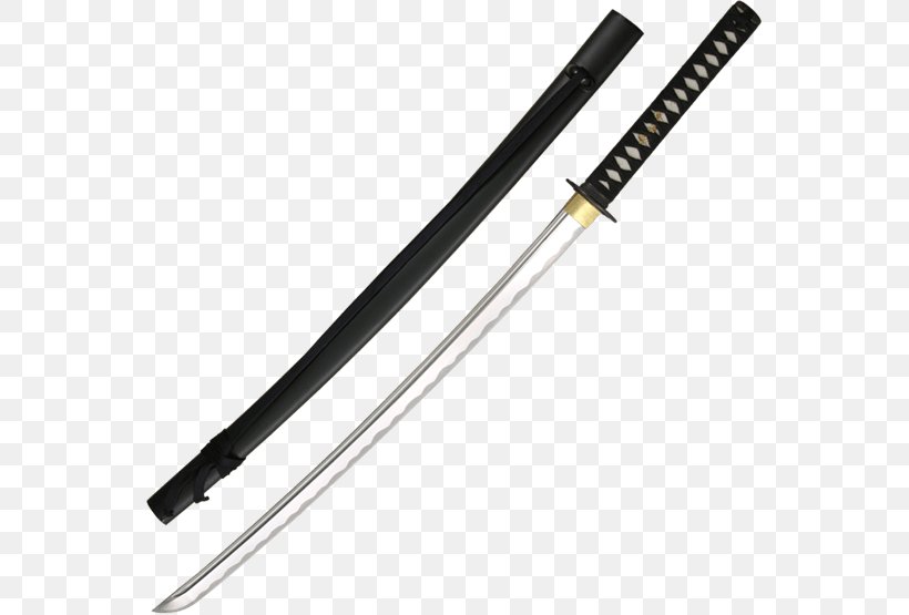 Katana Wakizashi Japanese Sword Weapon, PNG, 555x555px, Katana, Close Combat, Cold Steel, Cold Weapon, Hanwei Download Free