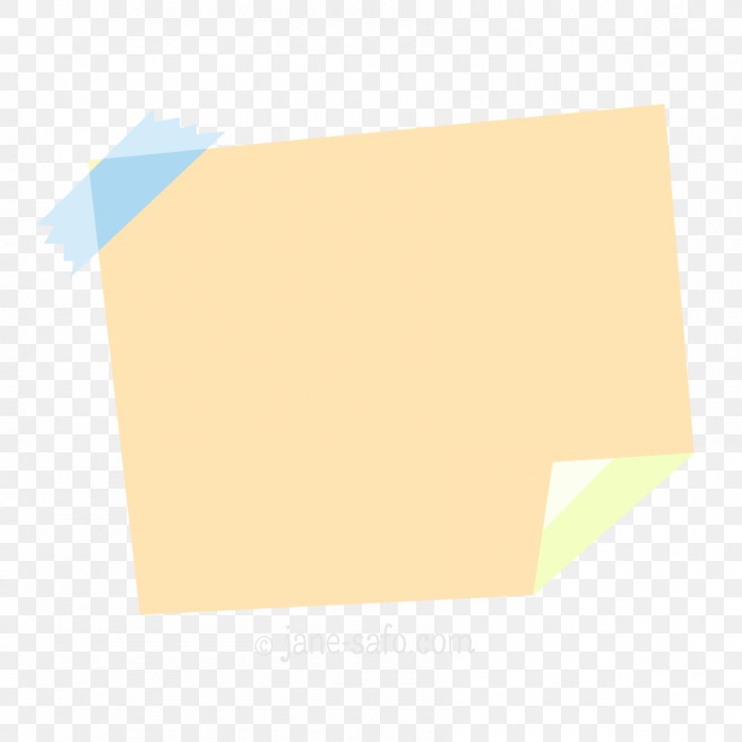 Paper Rectangle Line, PNG, 850x850px, Paper, Material, Rectangle, Yellow Download Free