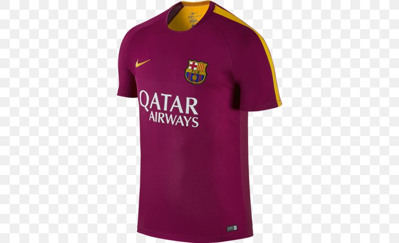 T-shirt 2015–16 FC Barcelona Season Jersey, PNG, 500x500px, Tshirt ...