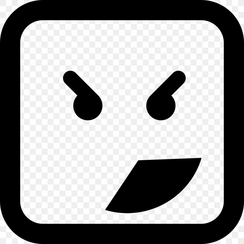 Smiley Emoticon Symbol Icon Design, PNG, 980x980px, Smiley, Area, Black, Black And White, Checkbox Download Free