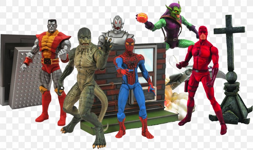 Spider-Man Colossus Deadpool Action & Toy Figures Black Panther, PNG, 2261x1342px, Spiderman, Action Figure, Action Toy Figures, Black Panther, Captain America Civil War Download Free