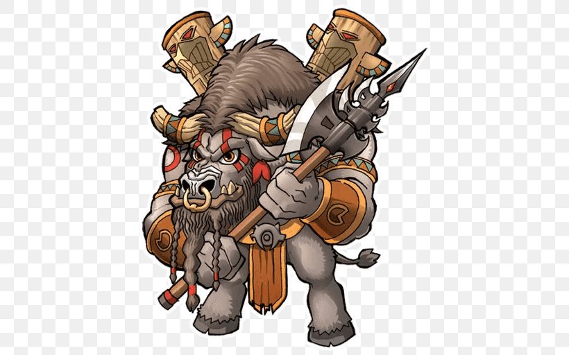 World Of Warcraft Trading Card Game Tauren Sticker Thrall, PNG, 512x512px, World Of Warcraft, Art, Baine Bloodhoof, Bear, Cairne Bloodhoof Download Free