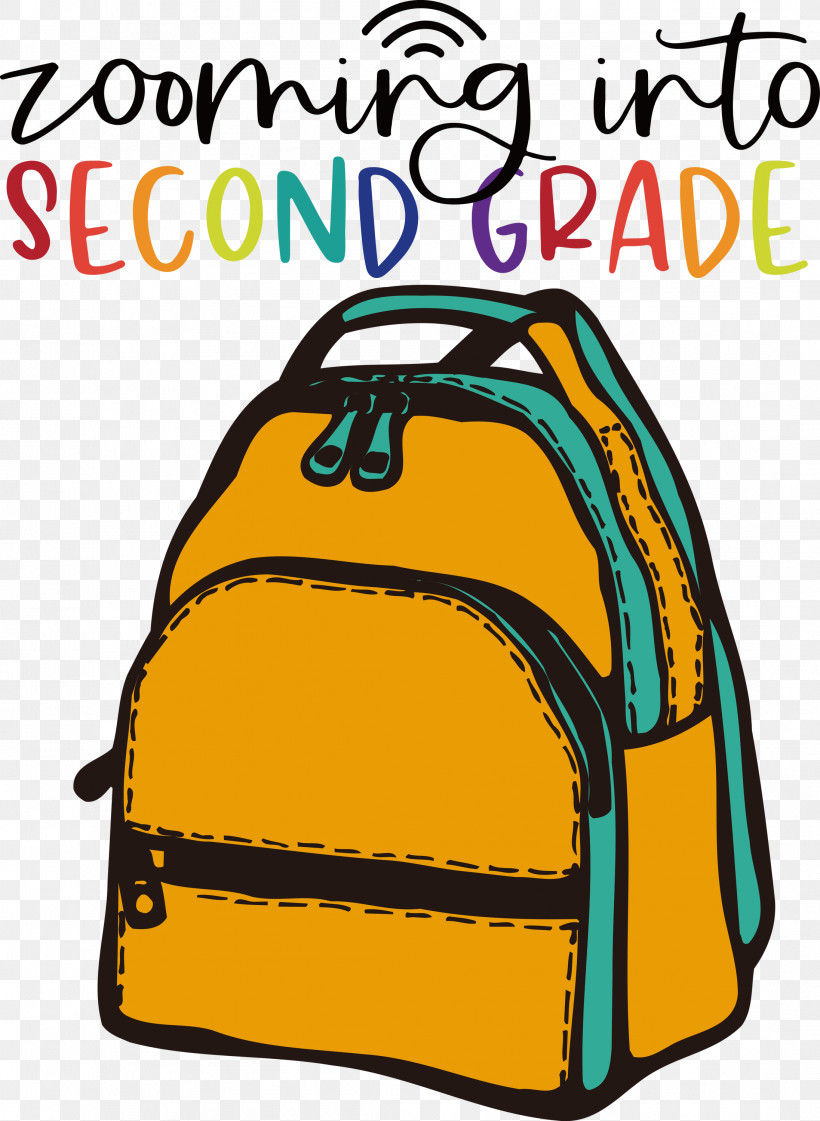 Back To School Second Grade, PNG, 2193x3000px, Back To School, Backpack, Bag, Coloring Book, Drawing Download Free