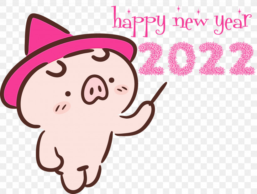 Snout Logo Head Meter Cartoon, PNG, 3000x2261px, Happy New Year, Cartoon, Character, Happiness, Head Download Free