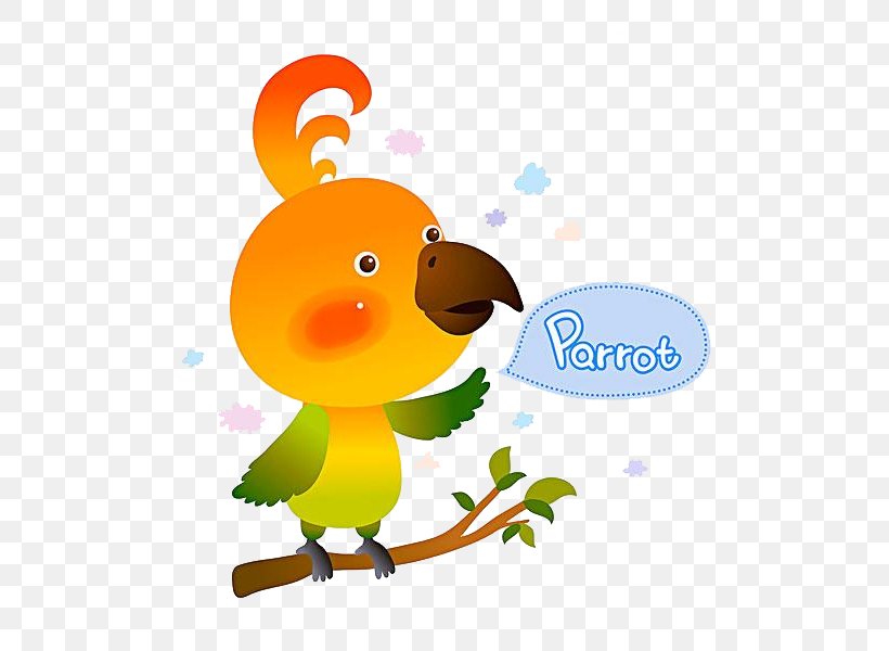 Bird Duck Parrot Clip Art, PNG, 600x600px, Bird, Art, Beak, Cartoon, Designer Download Free