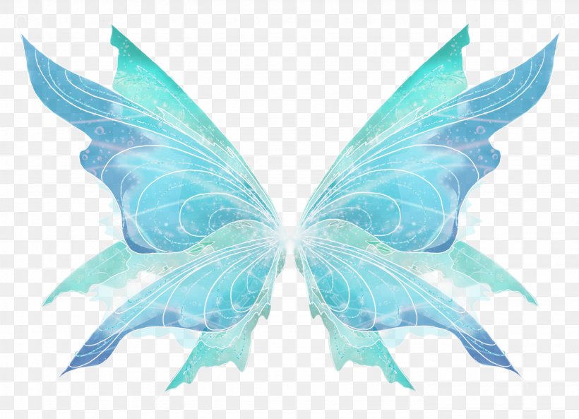 Butterfly Tecna Luna Moth Wing, PNG, 2772x2008px, Butterfly, Art, Butterflies And Moths, Fairy, Feather Download Free