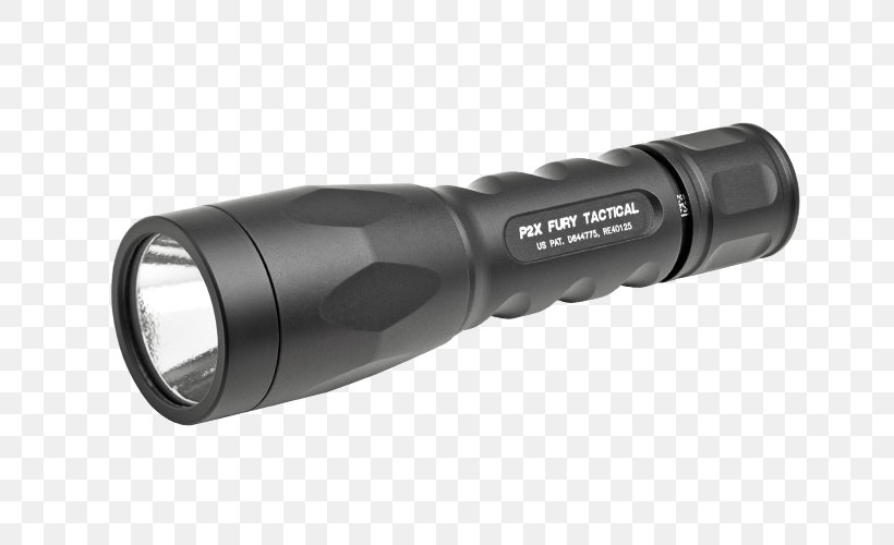 Flashlight SureFire P2X Fury Tactical Light, PNG, 700x500px, Light, Everyday Carry, Flashlight, Hardware, Lightemitting Diode Download Free