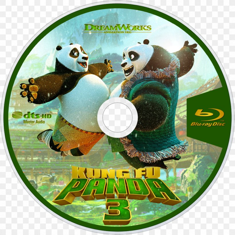 Kung Fu Panda 3: Le Roman Du Film Blu-ray Disc Kung Fu Panda 3: Le Roman Du Film DVD, PNG, 1000x1000px, Kung Fu Panda, Bear, Bluray Disc, Dvd, Film Download Free