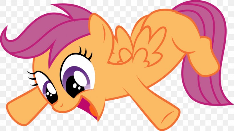Scootaloo Pony Babs Seed Art One Bad Apple, PNG, 900x504px, Watercolor, Cartoon, Flower, Frame, Heart Download Free