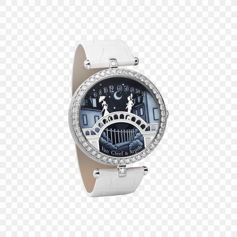 Van Cleef & Arpels Watch Movement Clock Complication, PNG, 875x875px, Van Cleef Arpels, Automatic Watch, Bezel, Brand, Bridge Download Free