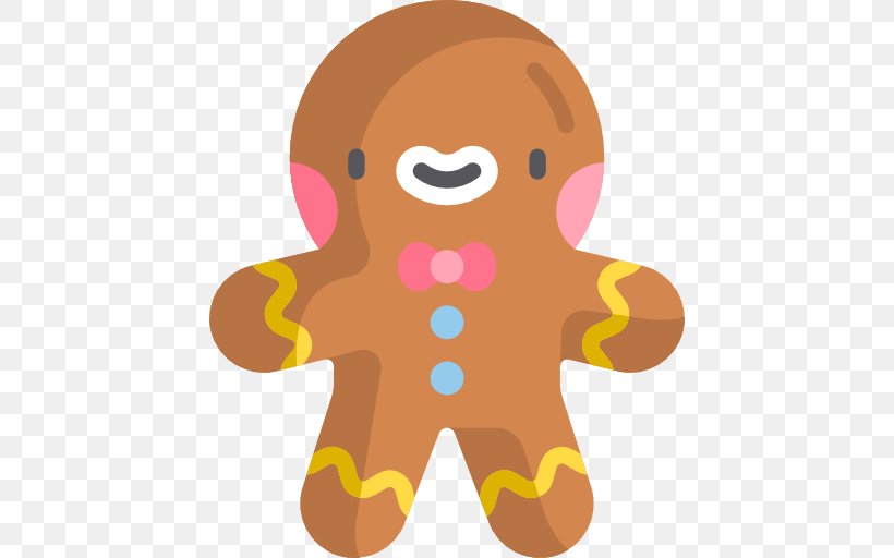 Gingerbread Man Clip Art, PNG, 512x512px, Gingerbread Man, Fictional Character, Food, Gingerbread, Nose Download Free